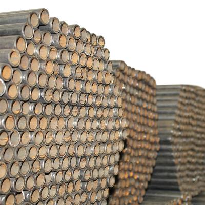 China Good Price 25mm structural longitudinal welded pre gi welded steel tube 6 meter scaffolding galvanized round pipe for sale