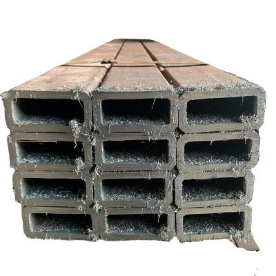 China Carbon Steel Pipe Black Hollow Section Carbon Steel Q235 Rectangle Metal Tubing Square Tube for sale