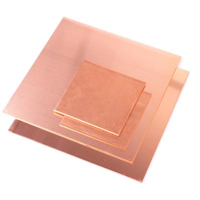 China Red Copper Plate 4X18Mm 4X8 Copper Sheet Price Copper Plate for sale