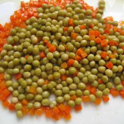 China Canned Canned Mixed Vegetables Mixed Peas, Carrots, Green Beans, Tomatoes 425g for sale