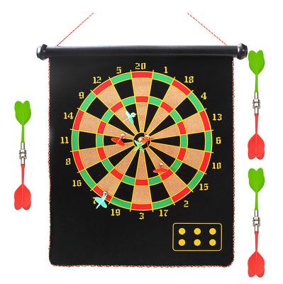 China Home Indoor Outdoor Magnetic Darts Game 10pcs Double Sided Board Games Set Best Toys Gifts For Teenage Age for sale