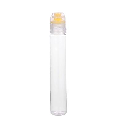 China Honey Bottle With Sharp Spout Viable Clear Empty Squeeze Plastic Lid For Storing And Dispensing 90ml for sale