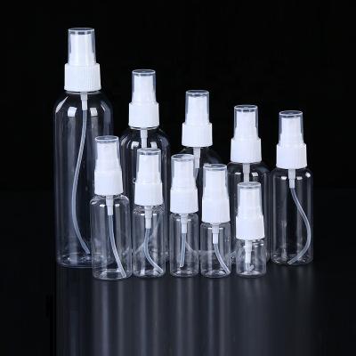 China BEAUTY PACKAGING 30ml 50ml 80ml 100ml 120ml 150ml Empty Transparent Plastic Spray Bottles for sale