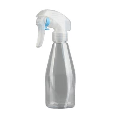 China Small Mini Size 200ml BPA Free Garden Plastic Clear Bottle Watering Flowers Hand Squeeze Trigger Spray Bottle for sale