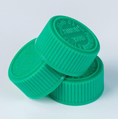 China Medicine 20mm 24/410 28/410 Child Resistant PP Caps With Heat Induction Liners Imaged Cap for sale