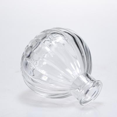 China New Arrival Spherical Luxury Cosmetic Reed Diffuser Glass Bottle From China for sale