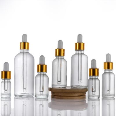 China Hot Sale 30ml 50ml 100ml Cosmetic Essential Oil Glass Bottle for sale