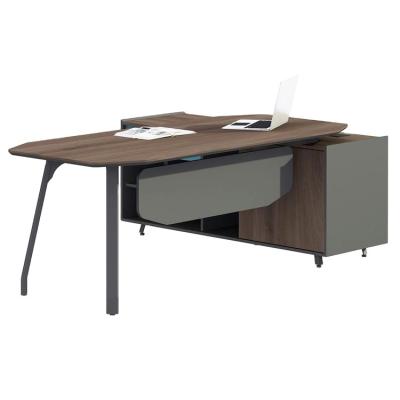 China Newest Office Furniture Office Furniture Modern Unique L Shaped Chair Gokeng Executive Desk for sale