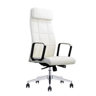 China Ergonomic Chair (Height) China Manufacture Cheapest Swivel Executive Leather Adjustable Armchair Ergonomic Office Chair for sale