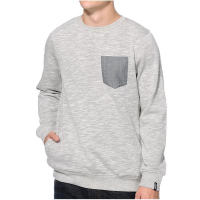 China Fashion Breathable Men's Oversized Crewneck 400G High Quality Sweatshirt With Pocket for sale