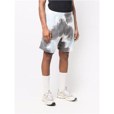 China Men's Breathable Casual Workout Terry Cotton Track Sweat Tie Dye Athletic French Running Shorts for sale