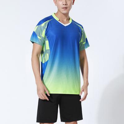 China Breathable Wholesale Unisex 100% Polyester Sublimation T-Shirts And Shorts Sets for sale