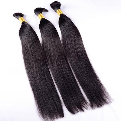 China Hot Selling Real Hair Silky Straight Wave Hair Directly Buy Bulk Hair From China Black Star/Micro Braid Weft Hair for sale