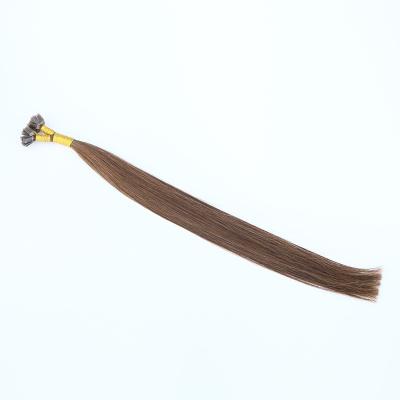 China Silky Straight Wave XDhair 40grams 50strands per bag hot sale prebonded Chocolate Brown Color 4 Color Keratin Good Ratio Tip Hair Flat Extension for sale