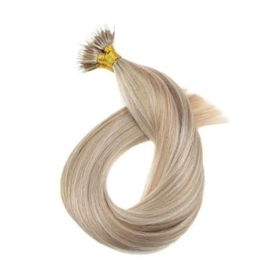 China Whosale silky straight vigin remy hair nano wave ring tip hair extension for sale