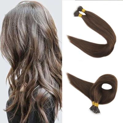 China Wholesale Nano Brazilian Nano Ring Human Hair Ring Hair Extensions Double Drawn Virgin From Factory Silky Straight Wave for sale