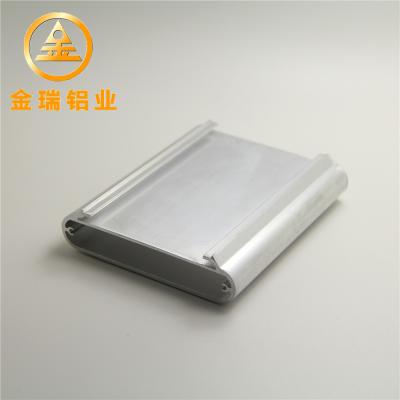 China 6063 Grade Custom Aluminum Extrusions , Sandblasted Extruded Aluminum Box for sale