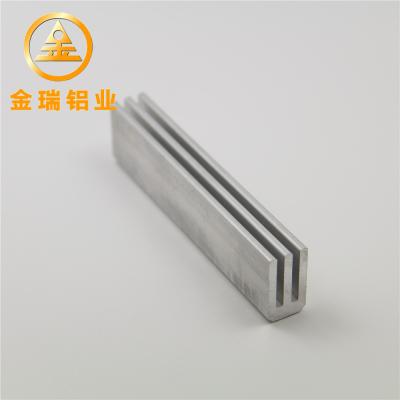 China Sandblasted Heatsink Extruded Aluminium Profile 6063-T5 6061-T5 Material for sale