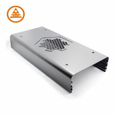 China Sandblasted Cnc Aluminum Profile , Durable Extruded Aluminium Heatsink for sale