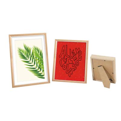 China Durable Eco - Friendly Most Popular Home Office Decoration Wooden Photo Display Hanging Frame for sale