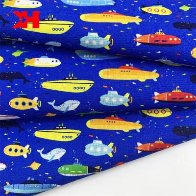 China Kahn Organic Cheap Price 145gsm Cartoon Fabric Custom Cotton 100% Printed Plain Cotton Fabric for sale