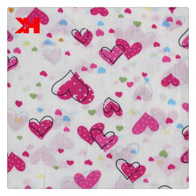 China Shrink-Resistant High Quality Love Heart Designs Printed Cotton Liberty Fabric for sale