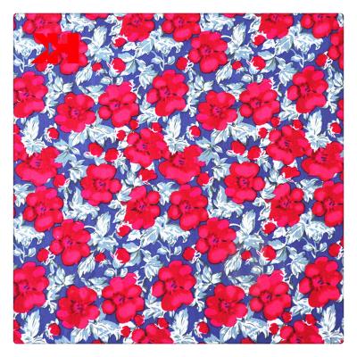 China Flower Design Shrink-Resistant Japanese Printed Cotton Poplin Fabric For Clothes for sale