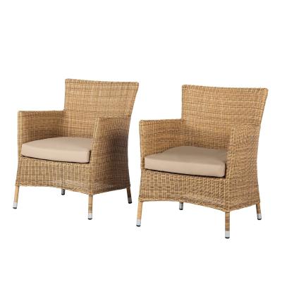 China Outdoor Modern Outdoor Furniture Wicker Rattan Rattan Factory Foshan Times Furniture Outdoor Dining Chair for sale