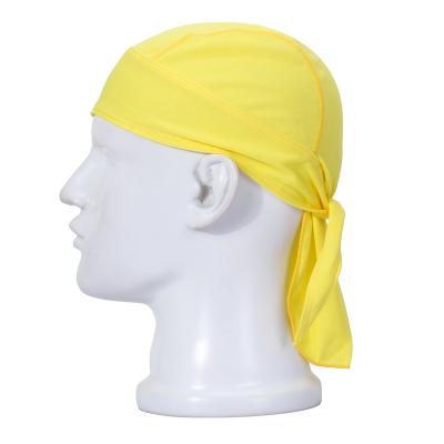 China COMMON High Grade Printed Sunblock Headscarf Hat Cotton Mesh Breathable Sport Pirate Hat For Mountain Road Cycling for sale