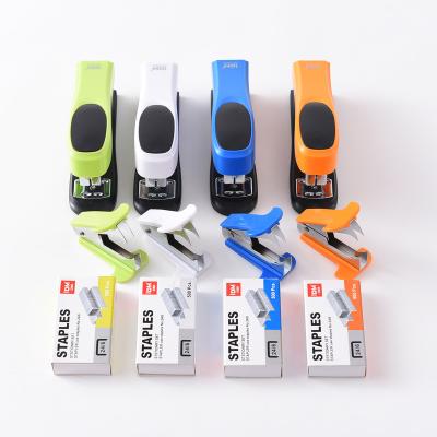 China Factory Direct Sales 8002-3 Metal 4 Color Convenient Metal Stapler Multifunctional Factory Labor Lightening Type for sale