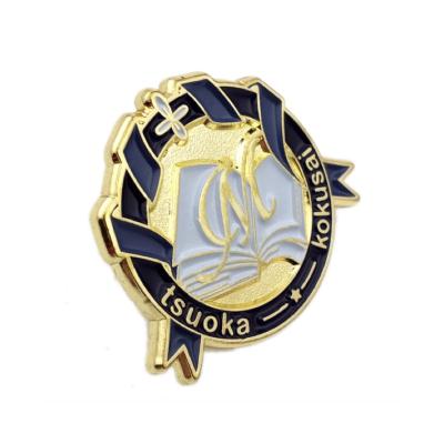 China Europe Metal Pins Supplier Wholesale Custom Metal Coin Badge Brooch Badge Pin for sale