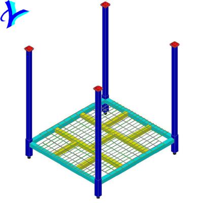 中国 Liyuan Factory High Quality Q235 Material Warehouse Steel Car Tire Rack 販売のため