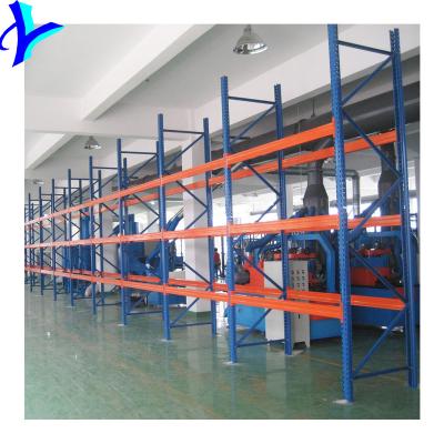 China Warehouse Storage Steel Shelf Pallet Rack With Wheels Warehouse Storage Metal Rack for sale