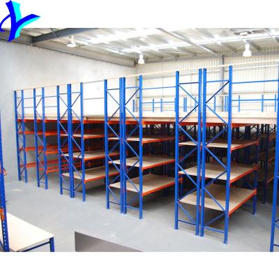 China Warehouse Storage Mezzanine Rack Floor Racking System for sale