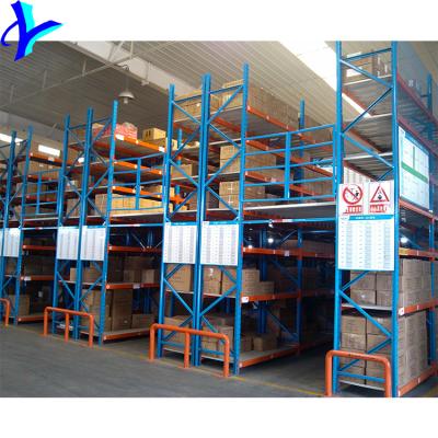 China Factory Selling Warehouse Storage Heavy Duty Steel Mezzanine Rack en venta