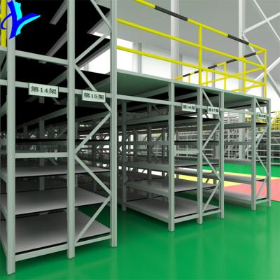 China China Factory High Quality Warehouse Steel Rack Supported Mezzanine en venta