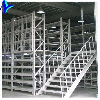 China Q235B Material Size Customized Warehouse Steel Mezzanine Shelf for sale