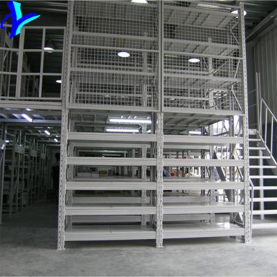 China High Quality Size Customized Warehouse and Industrial Storage Mezzanines en venta