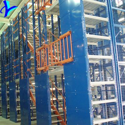 China China Supplier Size Customized Warehouse Steel Mezzanine Storage Systems en venta