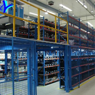 China China Manufacturer Size Customized Warehouse Steel Mezzanine Floor Racking System for sale