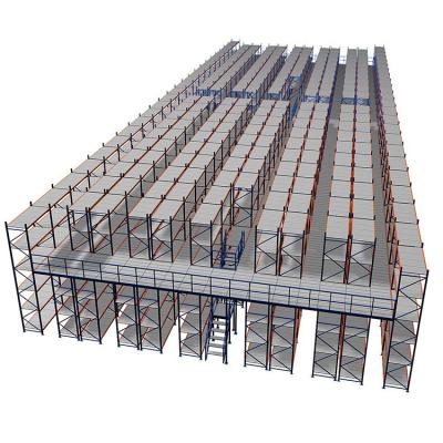 China High Quality Size Customized Warehouse Heavy Duty Metal Mezzanine Systems en venta