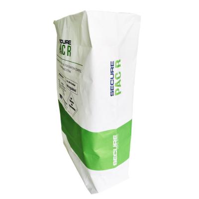 China White 4 Ply Kraft Paper Bag Recyclable Packaging Paper Bag For Cement Flour Chemical Agriculture Laminated Valve Paper Bag for sale