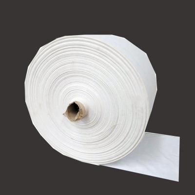 China Factory price recyclable raffia woven silage bag roll pp sugar rice noodle bag 50 kg bag big woven bag for sale