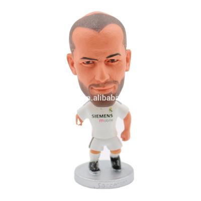 China Cartoon Toy Custom Mini Plastic Sport Soccer Star Figures Soccer Figures for sale