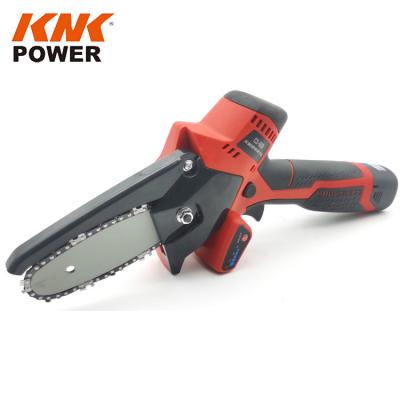 China li-ion battery hand mini 4 inch cordless electric pruner lithium battery electric brushless chainsaw for sale