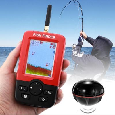 China Outdoor Sport Radio Fishing Equipment GPS Carp Ice Fishing Fish Finder Waterproof Customized Portable Sonar for sale