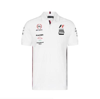 China Logotipo personalizado Roupas esportivas de moda masculina 100% algodão camisetas curtas para corridas de motocicletas à venda