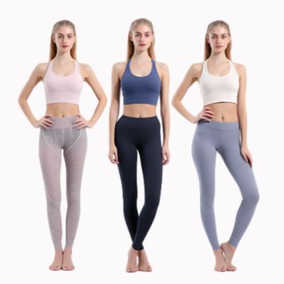 Cina Fitness Yoga Wear 5 pezzi Set di abbigliamento attivo senza cuciture per adulti Workout donne Gym Set Fitness in vendita