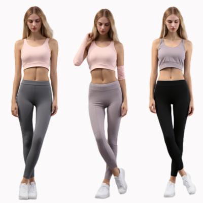 China Private Label Workout Wear Shorts Suit for Women Seamless Scrunch Bum Two Piece Pants Set for sale