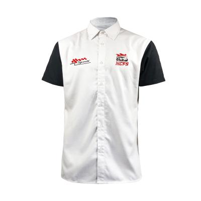 China Racing Team 3D Printed Plus Size Sportswear Polo voor mannen OEM Custom Logos Printing Te koop